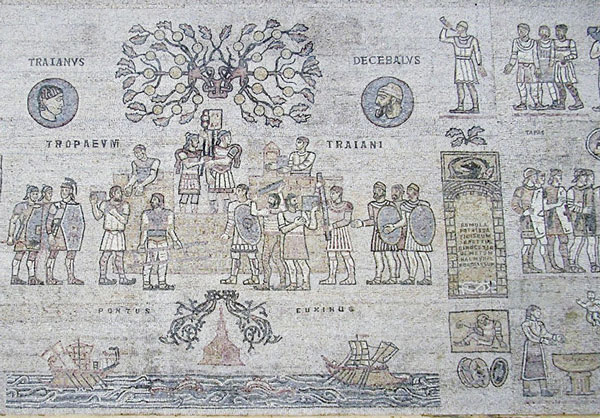 Mozaic la Muzeul de Arheologie Adamclisi