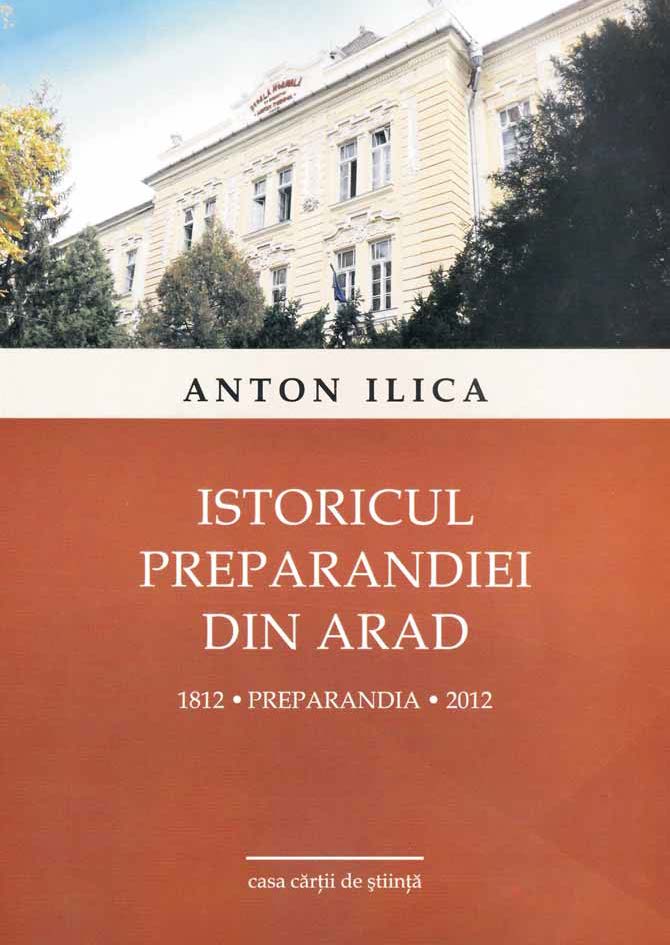 Book Cover: Istoricul Preparandiei din Arad