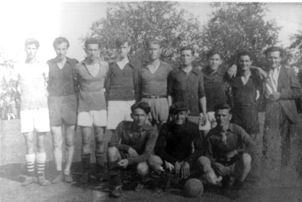 Clubul de fotbal “B. N.S.” în anul 1940