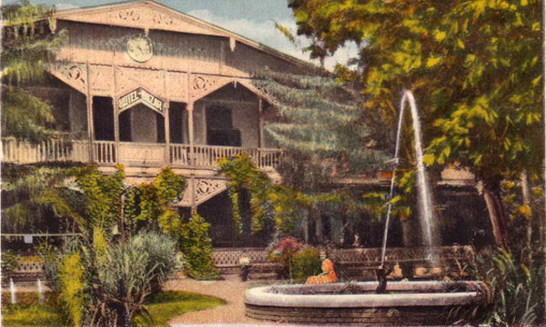 Băile Buziaș, județul Timiș, Hotel Bazar, în anul 1936