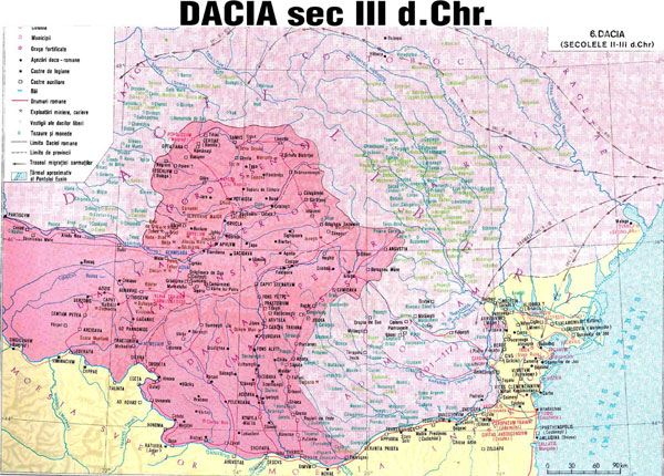 Dacia, secolul III