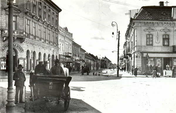 Vârșețul la începutul secolului al XX-șea, fotografie din arhiva Agenției de Turism a Municipiului Vârșeț
