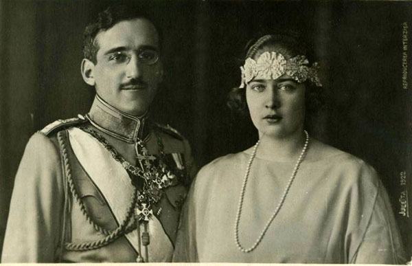 Regele Alexandru I și Regina Maria, fiica Regelui Ferdinand I al României