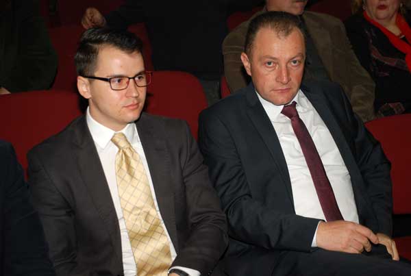 Andrei Sârbulescu,  reprezentantul DPRRP din cadrul MAE și Dr. Dorinel Stan, președintele Asociației Românii Independenți din Serbia